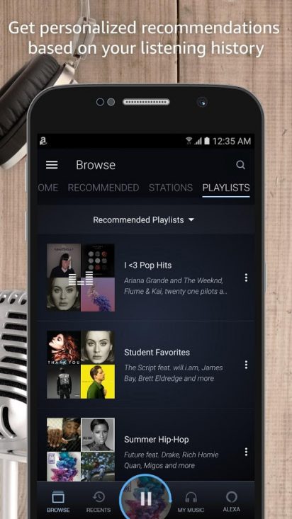 Explore And Select Amazon Music for Download